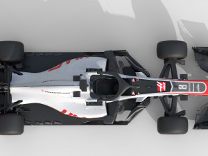 F1 Haas VF-18 2018 3D Model