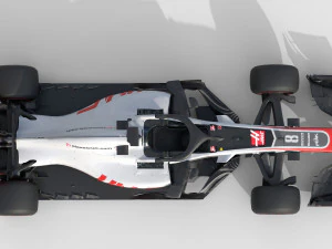 F1 Haas VF-18 2018 3D Model