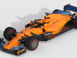 F1 McLaren MCL33 2018 Model 3D