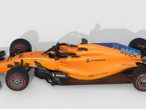 F1 McLaren MCL33 2018 Model 3D