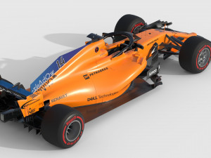 F1 McLaren MCL33 2018 Model 3D