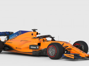 F1 McLaren MCL33 2018 Model 3D