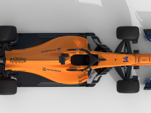 F1 McLaren MCL33 2018 Model 3D