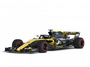F1 Renault RS18 2018 3D Model