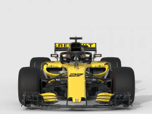 F1 Renault RS18 2018 3D Model