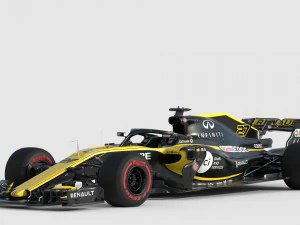 F1 Renault RS18 2018 3D Model