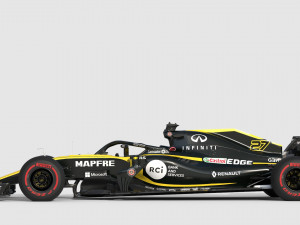 F1 Renault RS18 2018 3D 模型