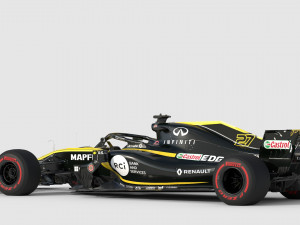 F1 Renault RS18 2018 3D 模型