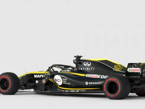 F1 Renault RS18 2018 3D Model