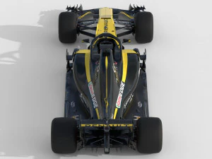 F1 Renault RS18 2018 3D Model
