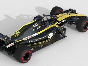 F1 Renault RS18 2018 3D 模型