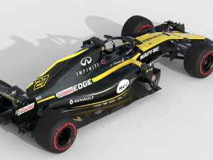 F1 Renault RS18 2018 3D Model