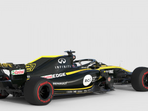 F1 Renault RS18 2018 3D 模型
