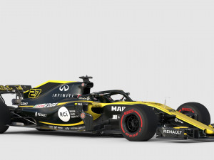 F1 Renault RS18 2018 3D 模型