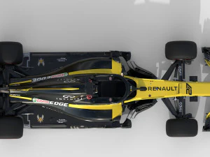 F1 Renault RS18 2018 3D Model