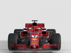 F1 Scuderia Ferari SF71H 2018 Model 3D