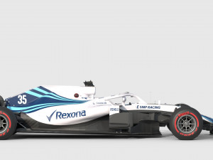 F1 williams fw41 2018 Model 3D