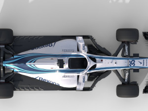 F1 williams fw41 2018 Model 3D