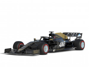 F1 haas 2019 3D Model