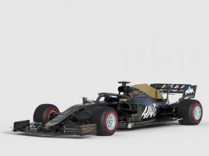 F1 haas 2019 3D Model