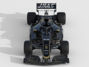 F1 haas 2019 3D Model