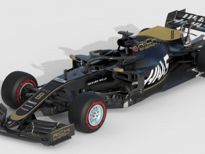 F1 haas 2019 3D Model