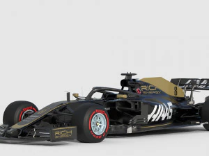 F1 haas 2019 3D Model