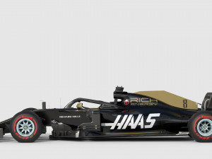 F1 haas 2019 3D Model