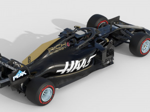 F1 haas 2019 3D Model