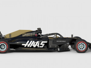 F1 haas 2019 3D Model