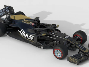 F1 haas 2019 3D Model