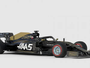 F1 haas 2019 3D Model