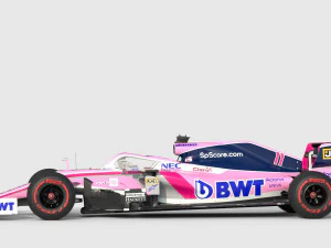 F1 racing point rp19 2019 3D Model