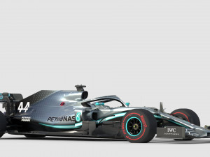 F1 mercedes w10 2019 Modelo 3D