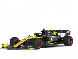 F1 renault rs19 2019 Model 3D