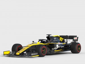 F1 renault rs19 2019 3D-Modell