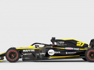 F1 renault rs19 2019 3D-Modell