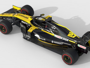 F1 renault rs19 2019 3D-Modell