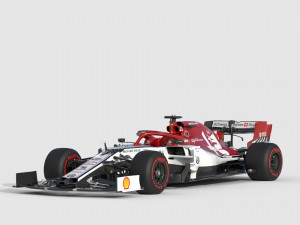 F1 sauber c38 2019 3D Model