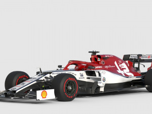 F1 sauber c38 2019 3D Model