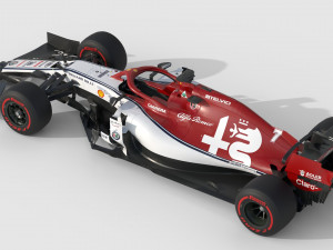 F1 sauber c38 2019 3D Model