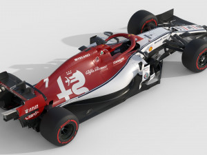F1 sauber c38 2019 3D Model