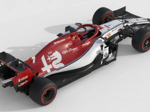 F1 sauber c38 2019 3D Model