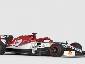 F1 sauber c38 2019 3D Model