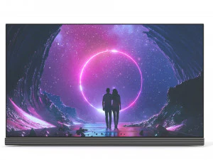 lg oled tv signature 65 - element 3d 3D Model
