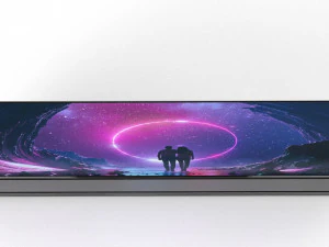 lg oled tv signature 65 - element 3d 3D Model