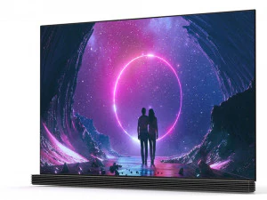 lg oled tv signature 65 - element 3d 3D Model