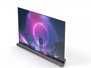 lg oled tv signature 65 - element 3d 3D Model