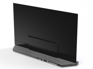 lg oled tv signature 65 - element 3d 3D 模型
