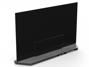 lg oled tv signature 65 - element 3d 3D 模型